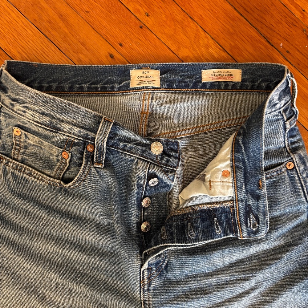 Levi's 501 Original Selvedge Women's Jeans